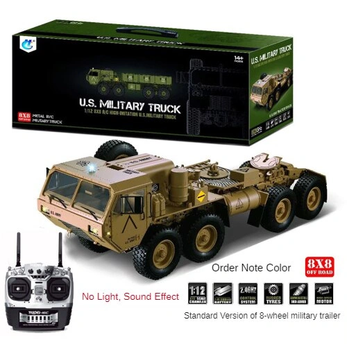 Conquer Any Terrain RC 1/12 Scale Heavy Duty Truck Model