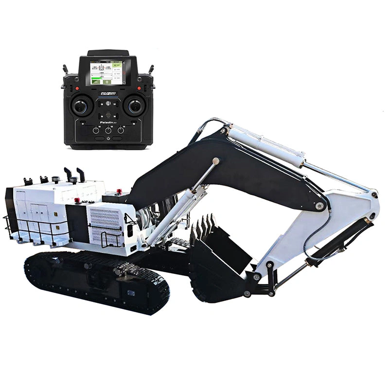Remote Control Excavator Model Mighty Machine Toy Gift for Him