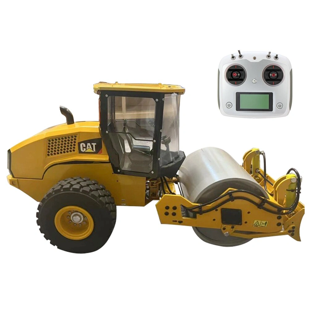 Miniature Hydraulic CAT Roller Precision Metal Model Hobby Toy